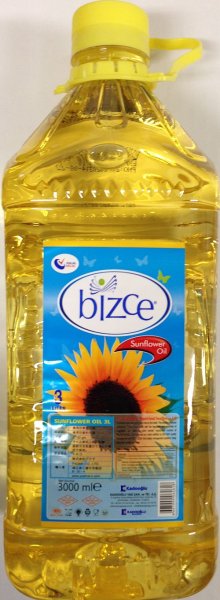 Photo1: Sunflower Oil  (Available Brand) 3L / ひまわり油 (1)