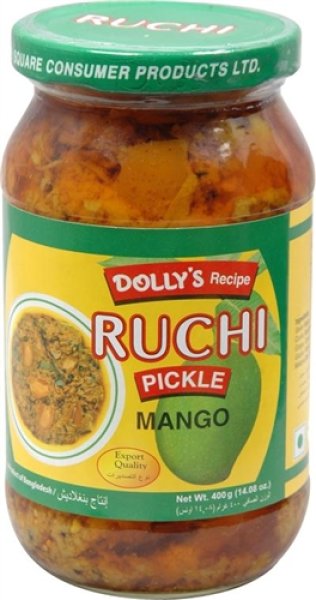 Photo1: Mango pickle RUCHI 400g / マンゴーピクルス (1)