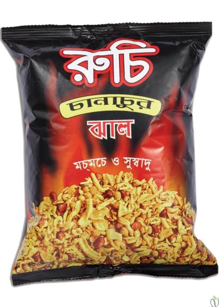 Photo1: CHANACHUR HOT RUCHI 140g / チャナチュール ホット (1)