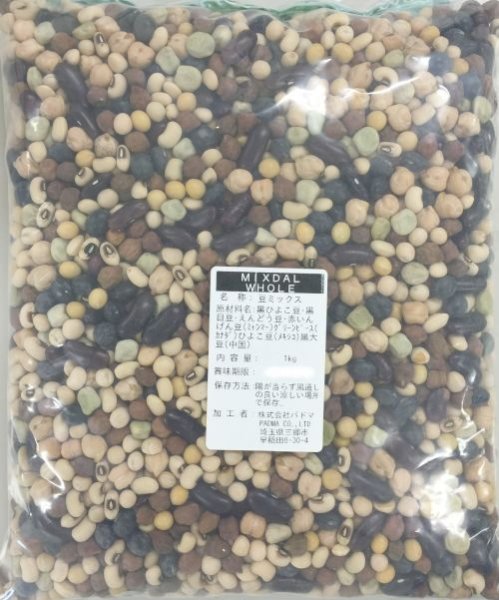 Photo1: MIXED DAL Whole 1kg / ミックスダル (1)