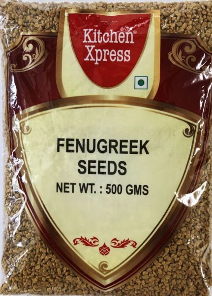 Photo1: FENUGREEK WHOLE KITCHEN XPRESS (or any available brand)500g / フェヌグリークホール (1)