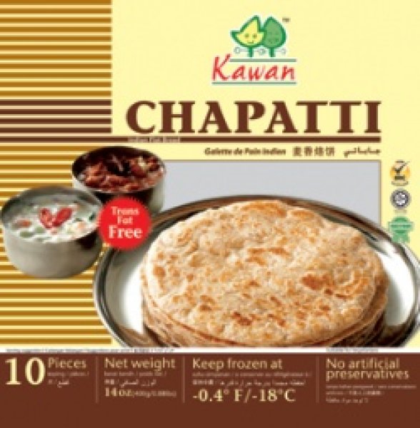 Photo1: CHAPATTI KAWAN 400g / チャパティプレーン　 (1)