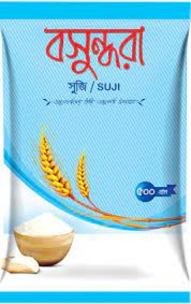 Photo1: SUJI BASHUNDHARA OR (ANY AVAILABLE BRAND) 500g / スジ（セモリナ粉） (1)