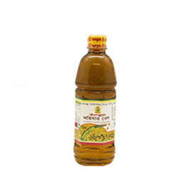 Photo1: Mustard Oil Banoful 500ml / マスタードオイル (1)