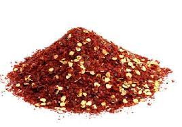 Photo1: Red Chilli Crushed 100g / 乾燥赤唐辛子　クラッシュ (1)