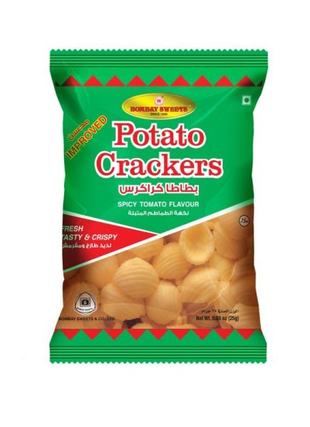 Photo1: POTATO CRACKERS BOMBAYSWEETS 20g / ポテトクラッカー (1)