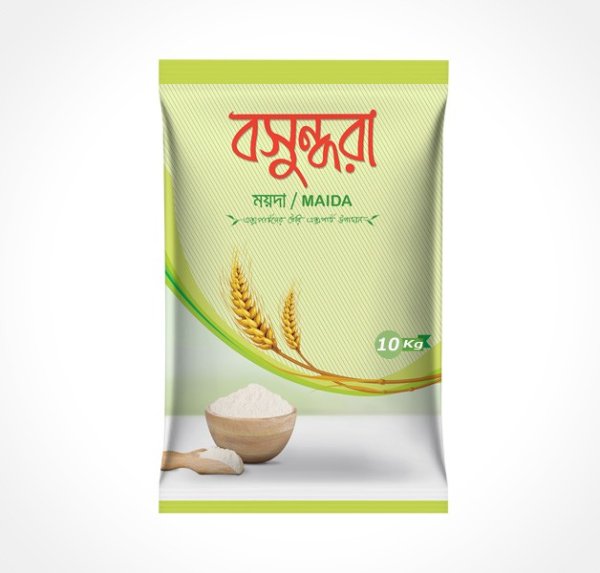 Photo1: MAIDA  BASHUNDHARA 10kg / マイダ　小麦粉（中力粉） (1)