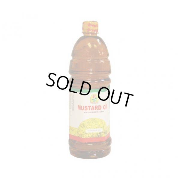Photo1: Mustard Oil BANOFUL 1lt/ マスタードオイル (1)