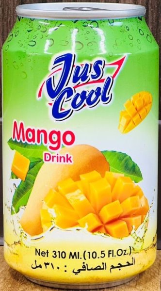 Photo1: MANGO JUICE JUS COOL 310ml / マンゴージュース (1)