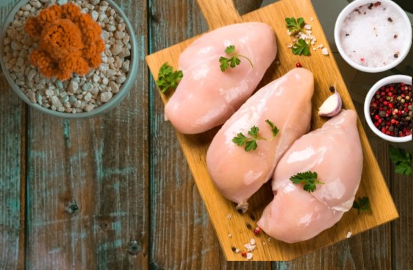 Photo1: CHICKEN BONELESS BREAST 2KG / 骨なし鶏むね肉　2KG TH (1)