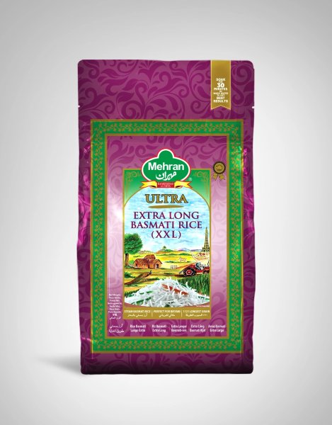 Photo1: Basmoti Rice Long Grain Mehran 5kg / バスマティライス　ロング (1)