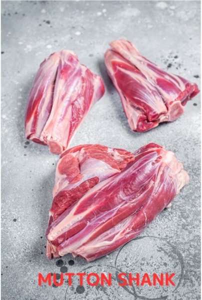 Photo1: MUTTON SHANK CUT 1kg / マトンシャンクカット（すね部） (1)