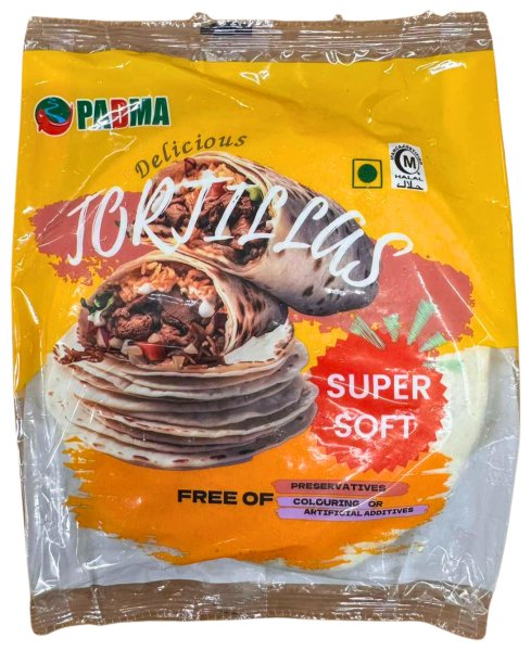 Photo1: FROZEN TORTILLAS PADMA 6.5inch/ 冷凍トルティーヤ PADMA (1)