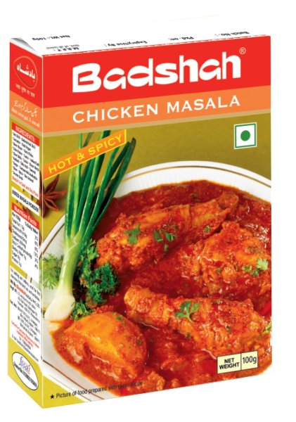 Photo1: CHICKEN MASALA 100g BADSHAH / チキンマサラ (1)