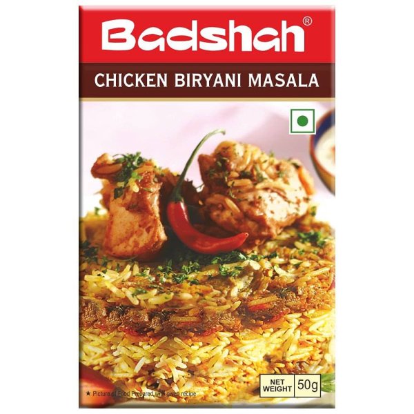 Photo1: CHICKEN BIRIYANI MASALA 100g BADSHAH / チキンビリヤニマサラ (1)