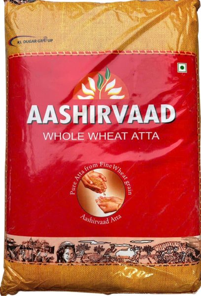 Photo1: AASHIRVAAD ATTA 10KG アーシルバッド アタ粉10KG (1)