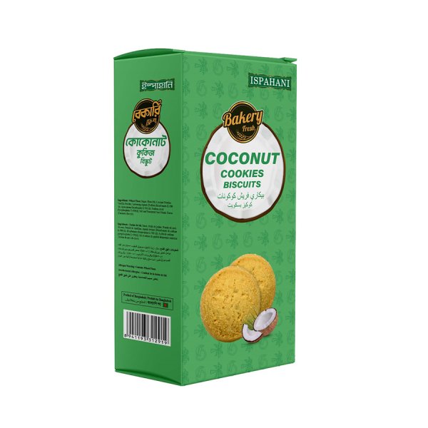 Photo1: COCONUT COOKIES ISPAHANI 300g / クッキー ココナッツ ISPAHANI 300g (1)