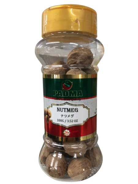 Photo1: Nutmeg Whole 100g/ ナツメグホール (1)