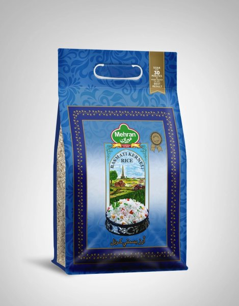Photo1: BASMOTI RICE MEHRAN 5kg / バスマティライス (1)