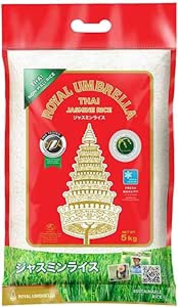 Photo1: Thai Jasmin Rice ROYAL UMBRELLA 5kg / タイ ジャスミンライス (1)