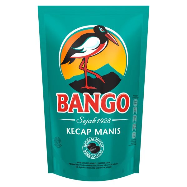 Photo1: BANGO KECAP MANIS REFILL 520ml / Bango ケチャップマニス 詰替 520ml (1)