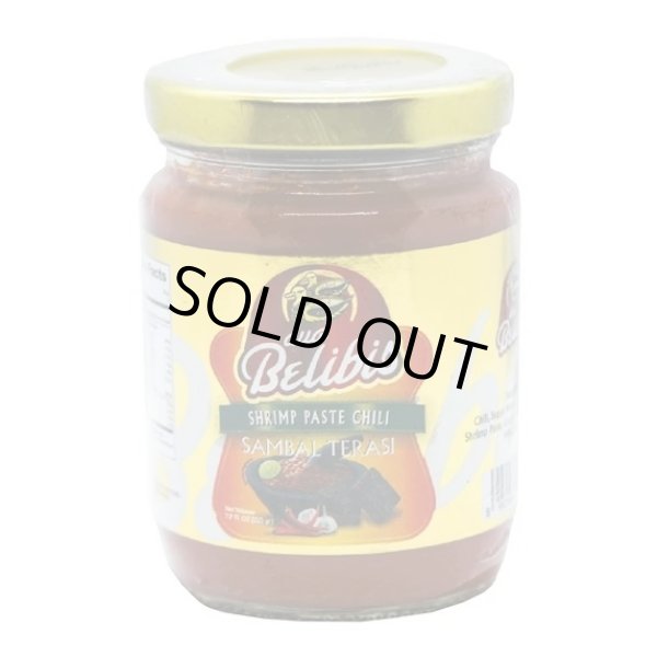 Photo1: DUA BELIBIS SAMBAL TERASI 225g / ドゥアブリビス サンバルトラシ 225g (1)