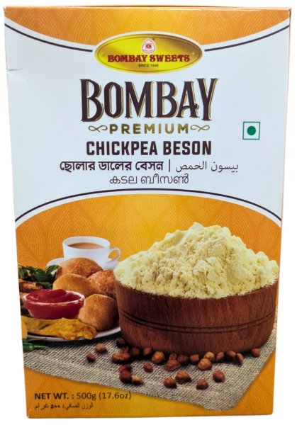 Photo1: CHICKPEA BESON BOMBAY SWEETS 500g / ひよこ豆粉（BESON)BOMBAYSWEETS 500g (1)