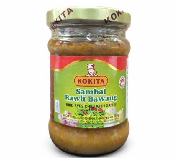 Photo1: KOKITA SAMBAL RAWIT BAWANG 200g/コキタサンバルラウィットバワン 200g (1)