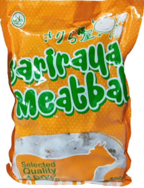 Photo2: SARIRAYA MEAT BALL 500g/さりら屋　ミートボール500g (2)