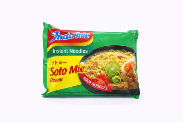 Photo1: INDOMIE SOTO FLAVOUR NOODLES 75g/インドミー 袋麺　ソト風味 75g (1)