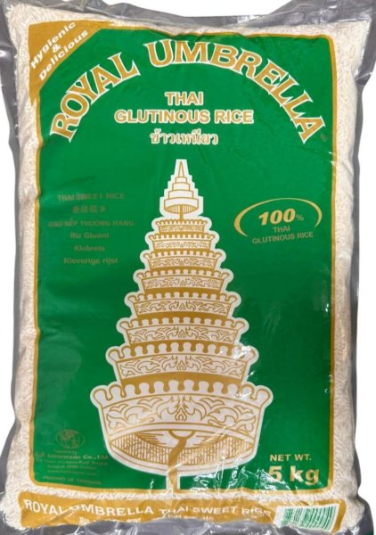Photo1: THAI MOCHI KOME 5kg /タイ もち米 5kg (1)