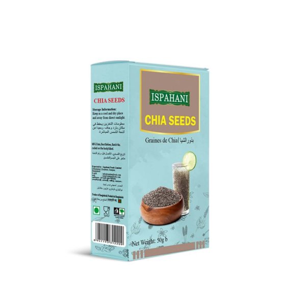 Photo1: ISPAHANI CHIA SEEDS  100g/ISPAHANI チアシード  100g (1)