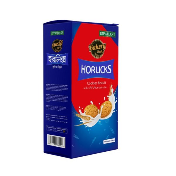 Photo1: ISPAHANI HORLICKS COOKIES  850g/ISPAHANI 麦芽ミルク風味クッキー 850g (1)