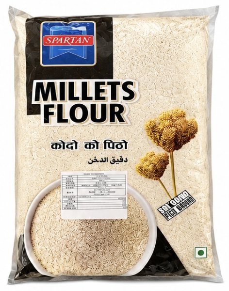Photo1: SPARTAN MILLETS FLOUR 800g/スパルタン コドキビ粉 800g (1)
