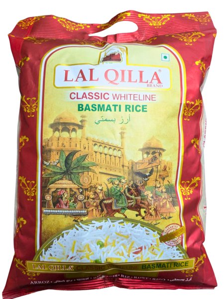 Photo1: LAL QILLA 1121 BASMATI RICE 5kg/LAL QILLA 1121バスマティライス 5kg (1)