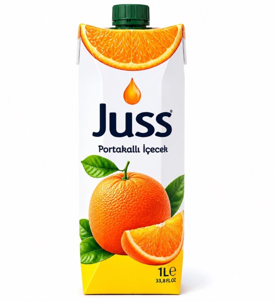 Photo1: JUSS ORANGE FRUIT DRINK 1L/JUSS オレンジフルーツドリンク (1)