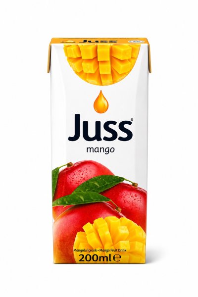 Photo1: JUSS MANGO FRUIT DRINK 200ml/JUSS マンゴーフルーツドリンク (1)
