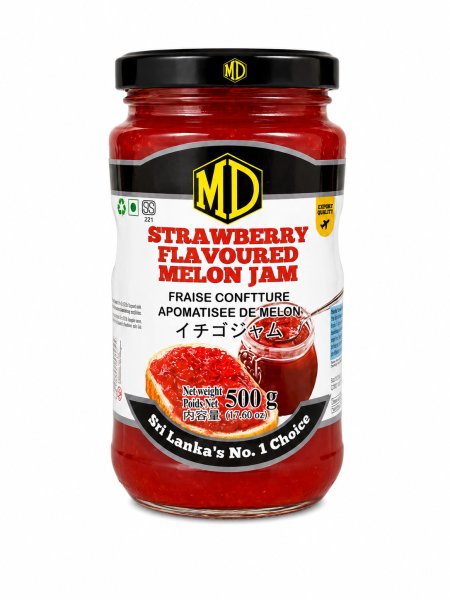 Photo1: MD STRAWBERRY (FL) JAM 500g/MD ストロベリージャム 500g (1)