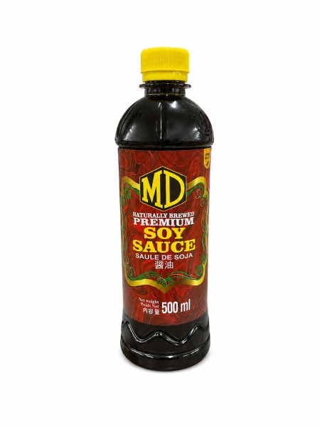 Photo1: MD SOY SAUCE 500g/MD ソイソース 500ml (1)