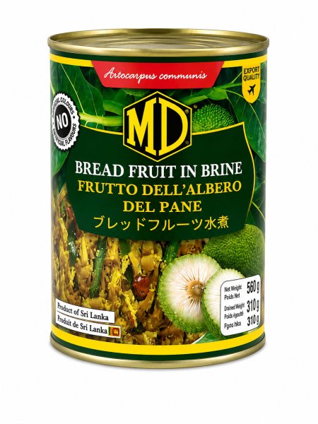 Photo1: MD BREAD FRUIT IN BRINE 560g/MD ブレッドフルーツ塩漬け 560g (1)