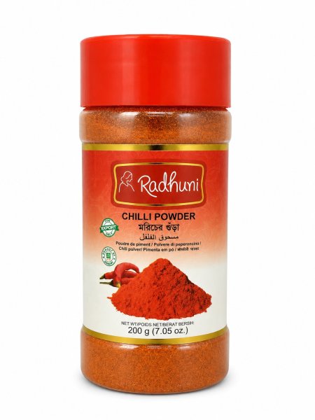 Photo1: CHILI POWDER PET RADHUNI 200g (1)