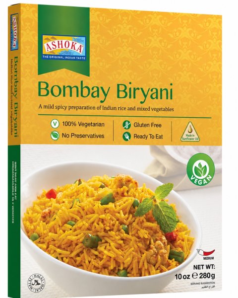 Photo1: BOMBAY BIRYANI 280g ASHOKA / ボンベイビリヤニ (1)