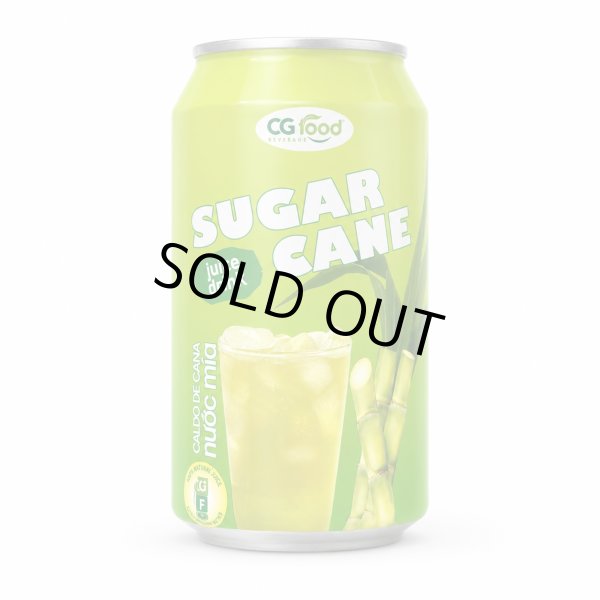 Photo1: CG SUGAR CANE JUICE 330ml/CG サトウキビジュース 330ml (1)