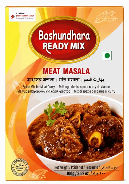 Photo1: READY MIX MEAT MASALA 100g / ミートカレーマサラ BASHUNDHARA (1)