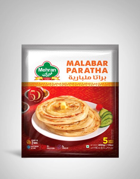 Photo1: MALABAR PARATA MEHRAN 400g / マラバーパラタ MEHRAN 400g (1)