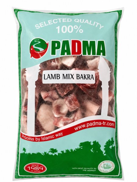 Photo1: LAMB MIX BAKRA CUT 2kg / ラムミックスバカラカット (1)