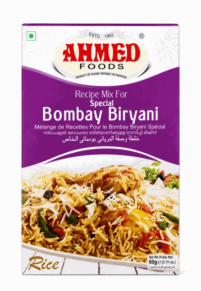 Photo1: BOMBAY BIRYANI MASALA AHMED 60g / ボンベイビリヤニマサラ 60g (1)