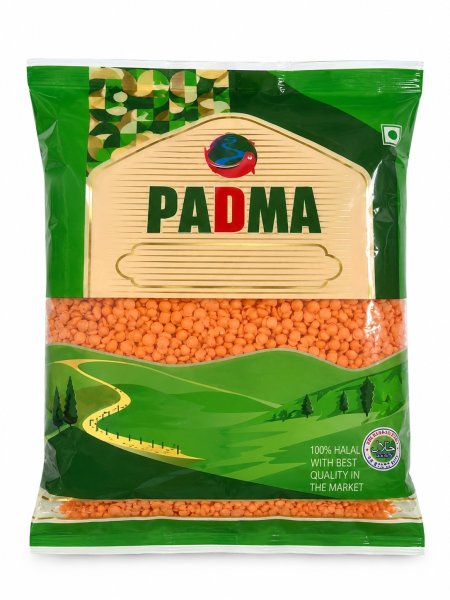 Photo1: Mushri Split (Lentil) 1kg / レンズ豆皮むき半割 (1)