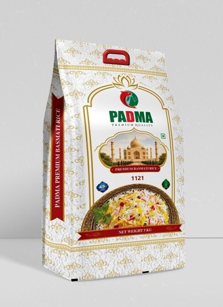 Photo1: BASMATI RICE PADMA PREMIUM 5kg/バスマティ米　パドマプレミアム 5kg (1)