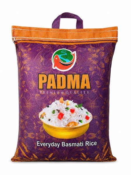 Photo1: BASMATI RICE PADMA EVERYDAY 5kg/バスマティ米 パドマエブリディ 5kg (1)